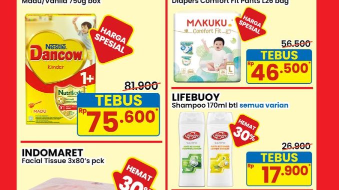 Promo Indomaret Tebus Murah PWP 02-08 April 2026