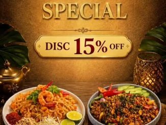 Promo Itasuki Thai Afternoon Special Diskon 15% untuk menu Pad Thai dan Chicken Basil di seluruh outlet