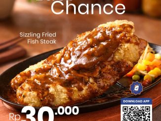 Promo J.Chicken Sizzling Fried Fish Steak Rp. 30.000 via MyJCK untuk member