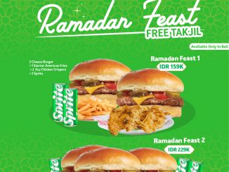 Promo Johnny Rockets Ramadan Feast mulai Rp. 159.000 paket berbuka burger fries chicken crispers dan sprite di Bali