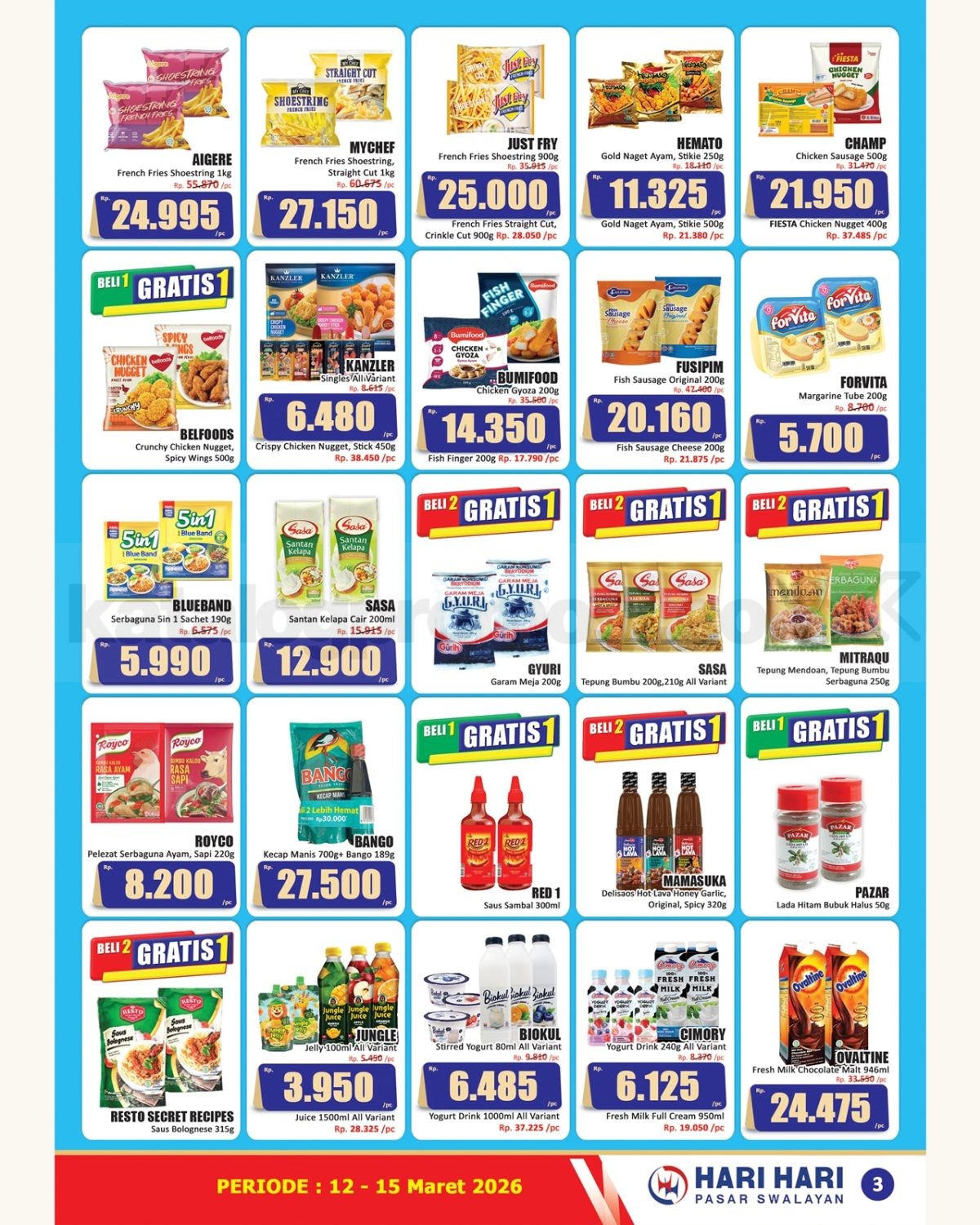 Promo JSM Hari Hari Swalayan 12-15 Maret 2026 Promo JSM Hari Hari Swalayan 12-15 Maret 2026 2