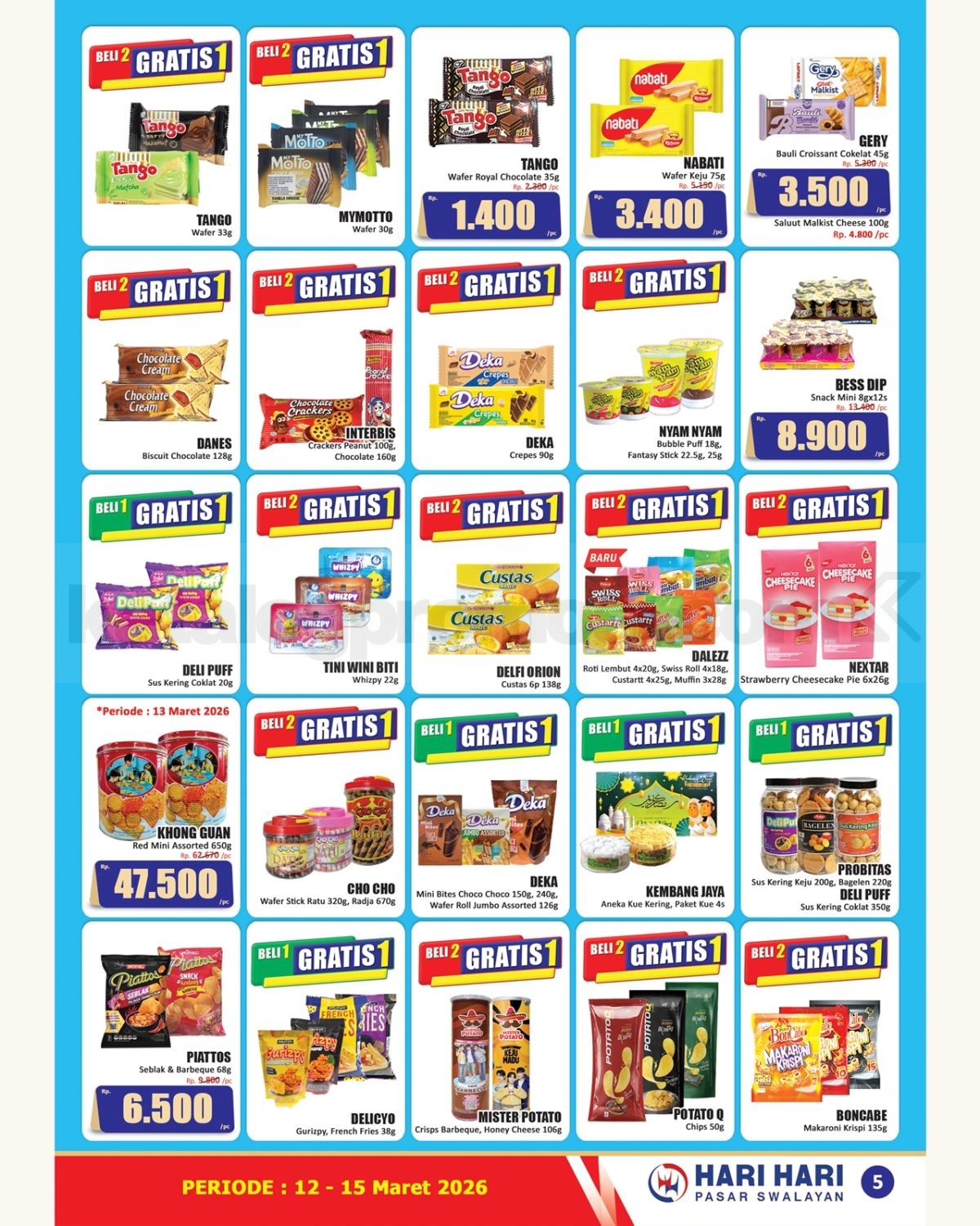 Promo JSM Hari Hari Swalayan 12-15 Maret 2026 Promo JSM Hari Hari Swalayan 12-15 Maret 2026 4