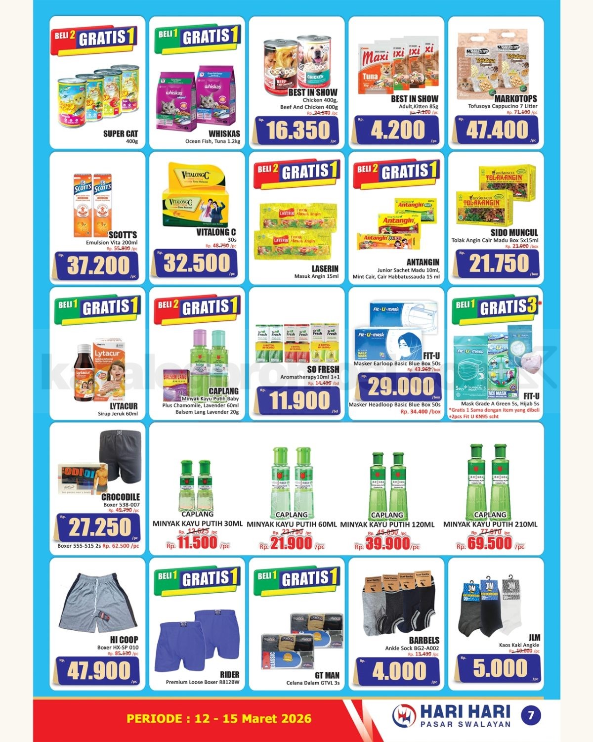 Promo JSM Hari Hari Swalayan 12-15 Maret 2026 Promo JSM Hari Hari Swalayan 12-15 Maret 2026 6