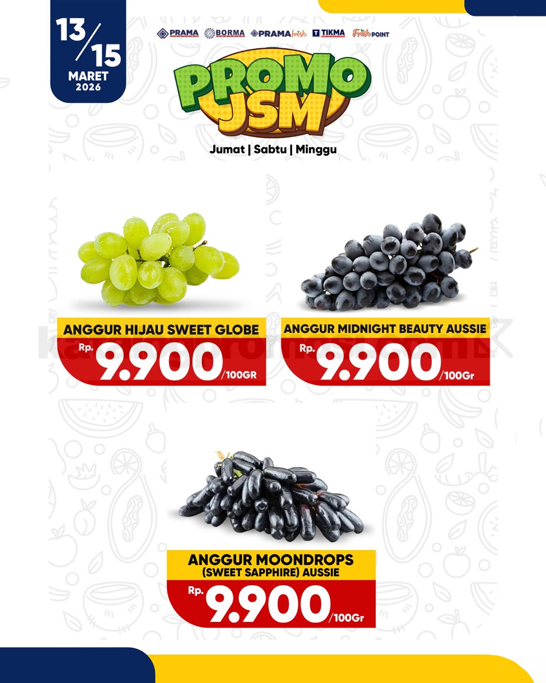 PROMO JSM Prama dan Borma 13-15 Maret 2026 PROMO JSM Prama dan Borma 13-15 Maret 2026 3