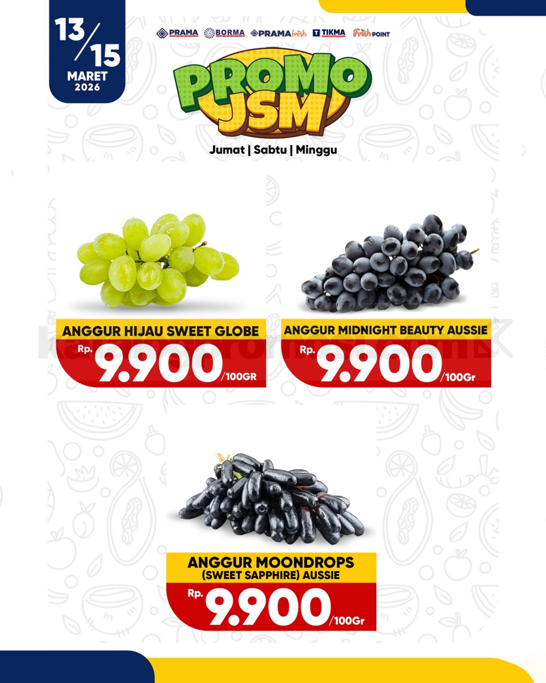 PROMO JSM Prama dan Borma 13-15 Maret 2026 PROMO JSM Prama dan Borma 13-15 Maret 2026 4