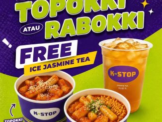 Promo K-Stop Beli 1 Gratis 1 Menu dengan bonus Ice Jasmine Tea