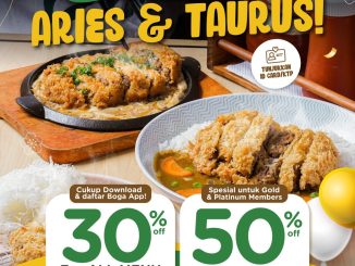 Promo Kimukatsu Birthday Treat Diskon hingga 50% Semua Menu untuk member Boga App