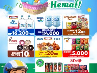 Promo Klik Indomaret Double Date 4.4 Diskon Kilat hingga 51% periode 3 sampai 5 April 2026 dengan gratis ongkir 1 jam sampai