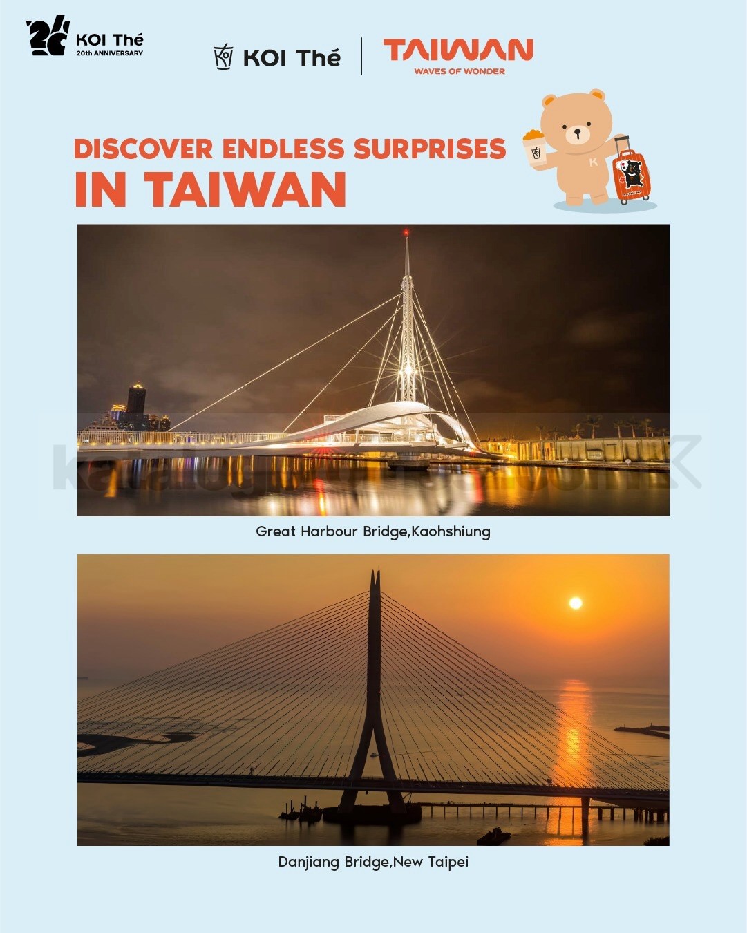 Promo KOI Thé 20th Anniversary Berhadiah Tiket Taiwan Promo KOI Thé 20th Anniversary Berhadiah Tiket Taiwan 2