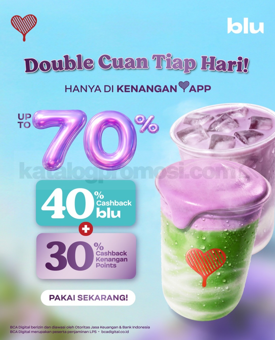 Promo Kopi Kenangan Double Cashback 40% + 30% Promo Kopi Kenangan Double Cashback 40% dan extra cashback Kenangan Points 30% melalui aplikasi