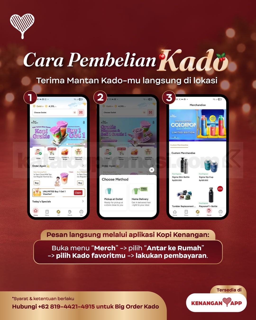 Promo Kopi Kenangan Flush Out Sale Kado Kenangan Mulai Rp125.000 Promo Kopi Kenangan Flush Out Sale Kado Kenangan Mulai Rp125.000 2