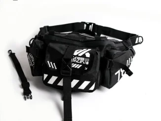 Promo Kremlin Waistbag Double Strap Cyrax Black diskon 53% dan voucher 5% Lazada