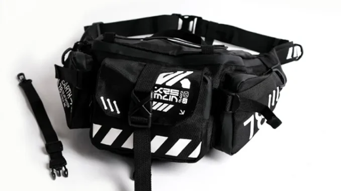 Promo Kremlin Waistbag Double Strap Cyrax Black diskon 53% dan voucher 5% Lazada