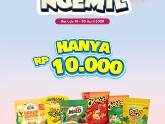 Promo Lawson Ngemil Aneka Snack Rp. 10.000 dengan pilihan hingga 3 cemilan favorit