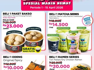 Promo Lawson Semangat Spesial Makin Hemat mulai Rp. 10.000 pilihan menu hemat April 2026