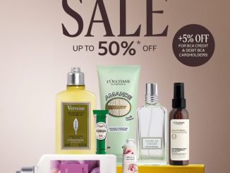 Promo L’Occitane Exclusive Sale diskon hingga 50% periode 9 – 15 Maret 2026 di butik L’Occitane en Provence