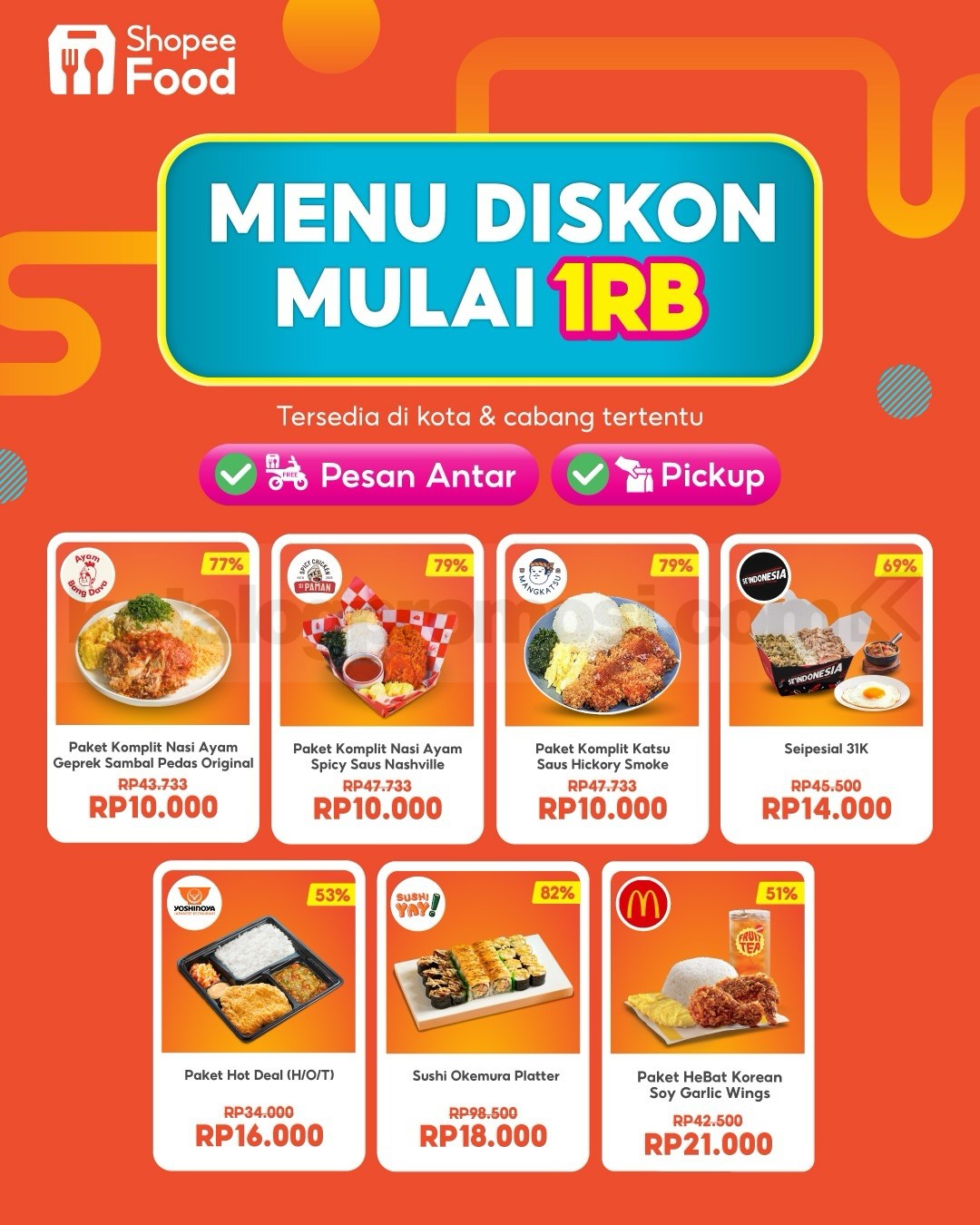 Promo Mie Gacoan ShopeeFood Deals Rp. 1 Promo Mie Gacoan ShopeeFood Deals Rp. 1 3