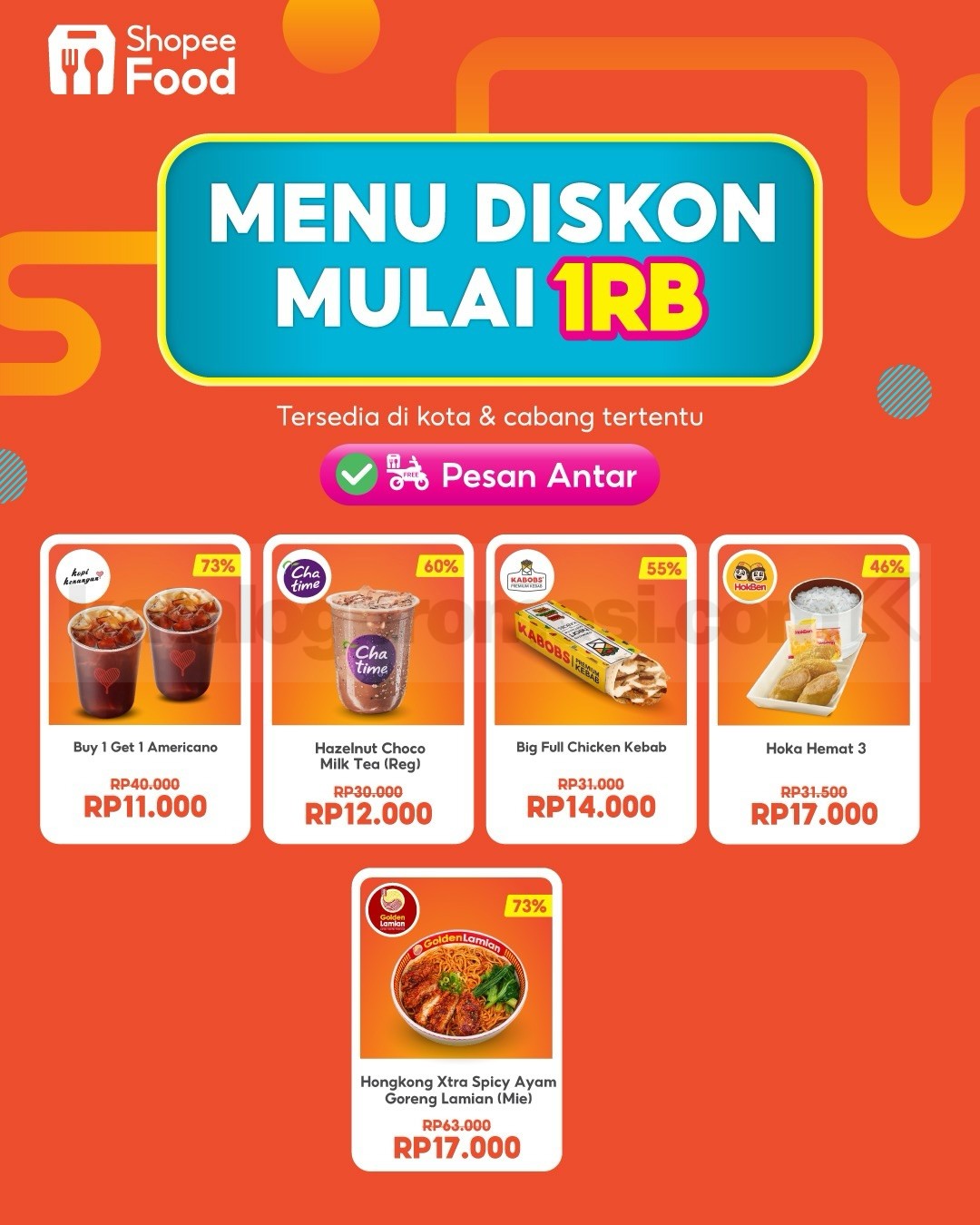 Promo Mie Gacoan ShopeeFood Deals Rp. 1 Promo Mie Gacoan ShopeeFood Deals Rp. 1 5