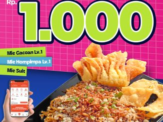 Promo Mie Gacoan ShopeePay Serba Rp. 1.000 transaksi QRIS pengguna baru