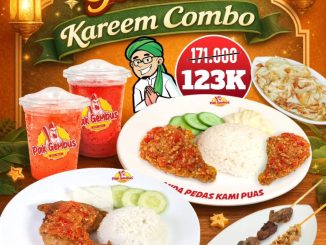 Promo Pak Gembus Kareem Combo Rp. 123.000 paket menu Ramadan untuk berbuka bersama