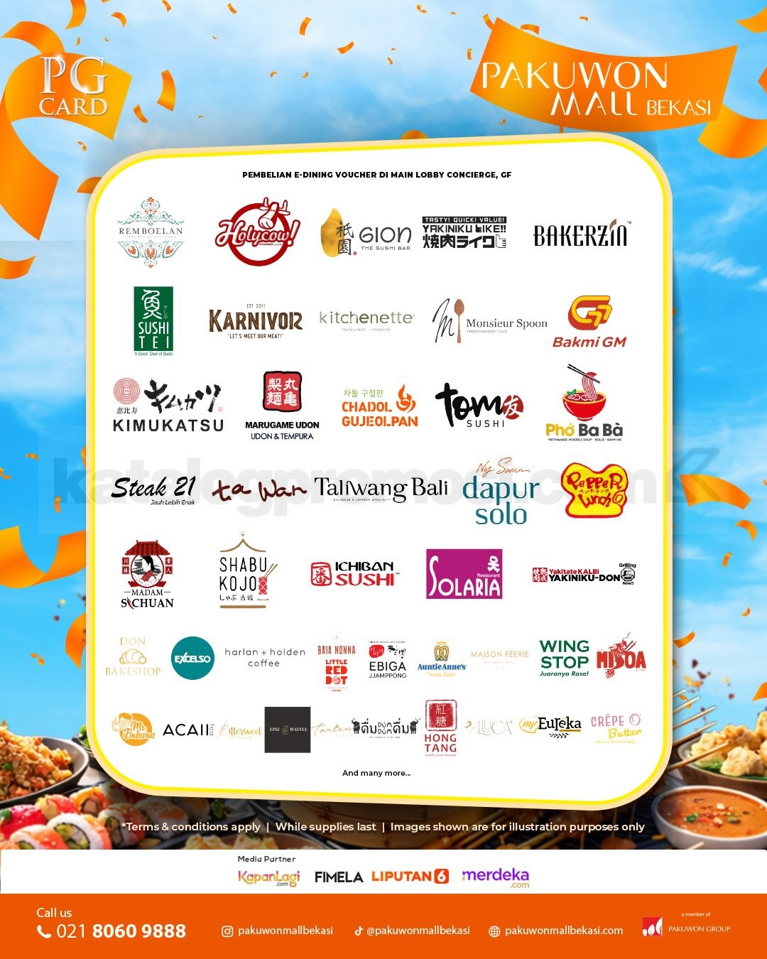 Promo Pakuwon Mall Bekasi Dining Cashback 50% Promo Pakuwon Mall Bekasi Dining Cashback 50% 1