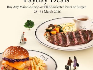 Promo PAUL Payday Deals Buy 1 Get 1 Free gratis pasta atau burger