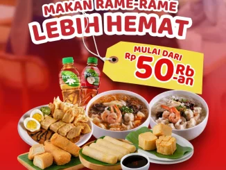 Promo Pempek Farina Combo mulai Rp. 53.636 paket makan rame hemat