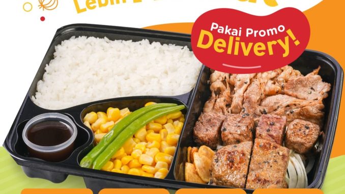 Promo Pepper Lunch Delivery Diskon hingga 40% di GoFood GrabFood ShopeeFood Boga App