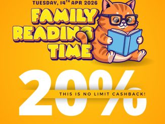Promo Periplus Family Reading Time Cashback 20% No Limit untuk pembelian buku di Periplus.com dan ekiosk