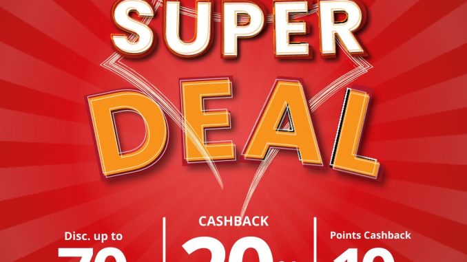 Promo Periplus Super Deal diskon hingga 70% cashback 20% buku