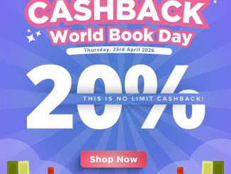Promo Periplus World Book Day cashback 20% tanpa batas untuk buku pilihan di Periplus