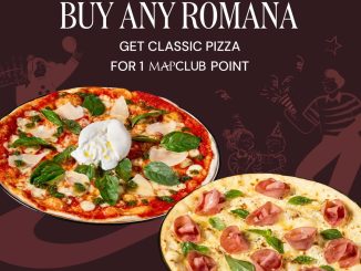 Promo Pizza Marzano MAPCLUB Classic Pizza 1 Point tukar 1 MAPCLUB Point saat beli Romana Pizza