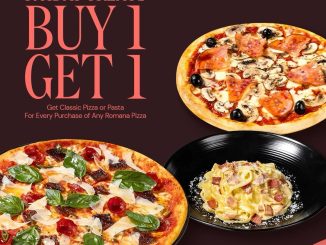 Promo Pizza Marzano Payday Treats Buy 1 Get 1 Free Romana Pizza gratis Classic Pizza atau Pasta