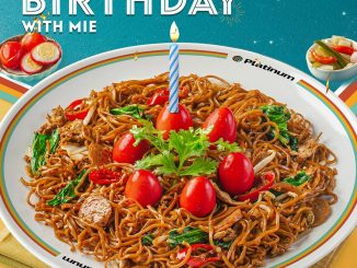Promo Platinum Resto Cafe Gratis Mie Ulang Tahun hadiah mie gratis saat birthday dine-in minimal transaksi Rp200.000