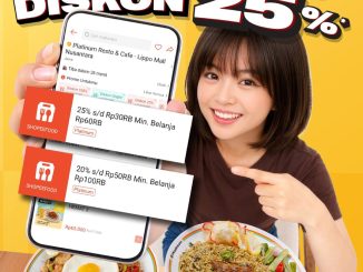 Promo Platinum Resto Cafe ShopeeFood Diskon hingga 25% hemat Rp 50.000