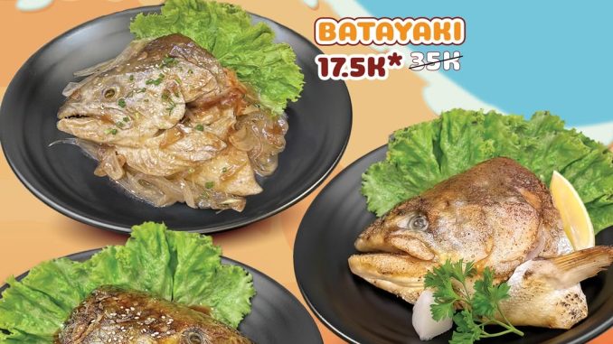 Promo RamenYA! x SushiYA Salmon Head Diskon 50% mulai Rp. 14.500 semua varian