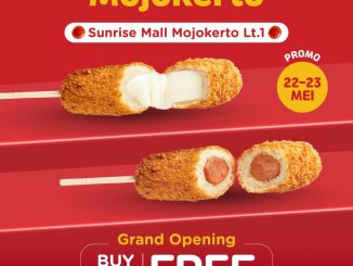 Promo REDDOG Grand Opening Gratis Korean Snack untuk pembelian combo di Sunrise Mall Mojokerto
