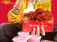 Promo Richeese Factory Combo Mabar Fire Chicken Rp. 137.273 paket ayam nasi minum