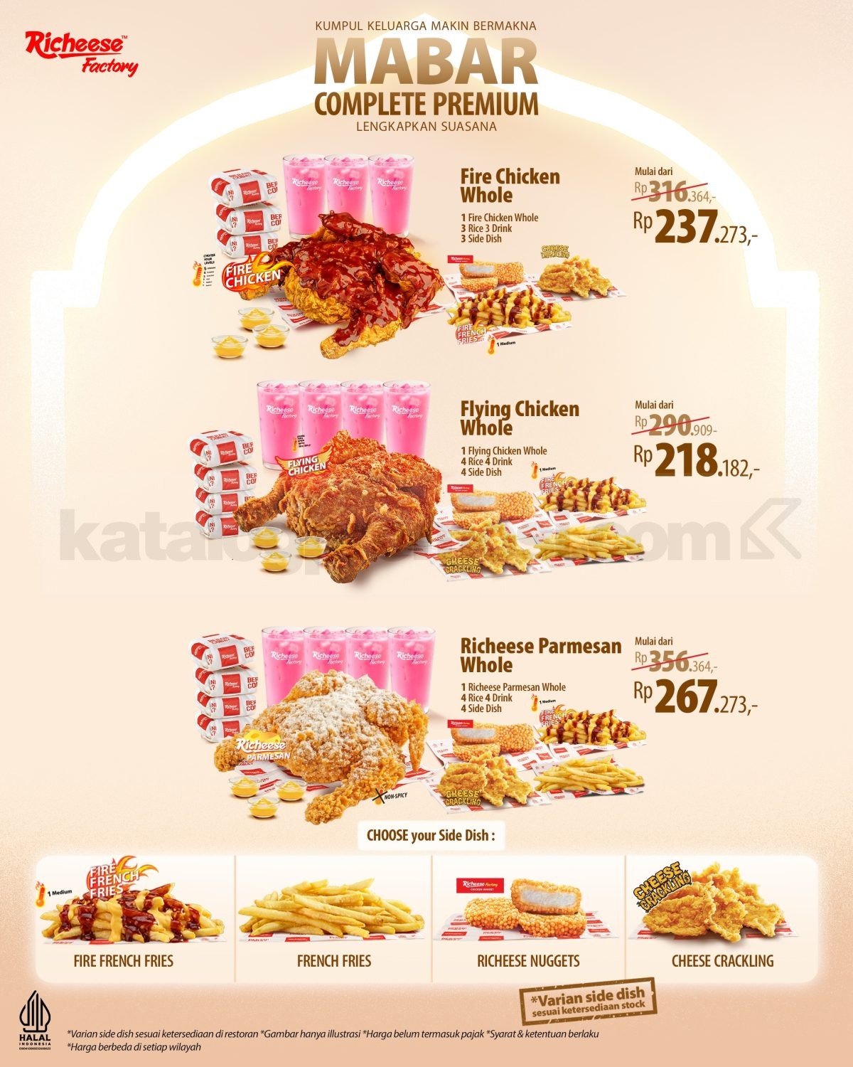 Promo Richeese Factory MABAR Complete Premium mulai 186ribuan Promo Richeese Factory MABAR Complete Premium mulai 186ribuan 1