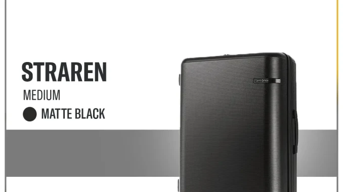 Promo Samsonite Ramadan Sale Straren Diskon 30% koper modern fungsional di Lazada