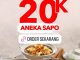 Promo Sapo Oriental Sapo Day aneka menu Rp. 20.000 setiap Rabu di seluruh outlet