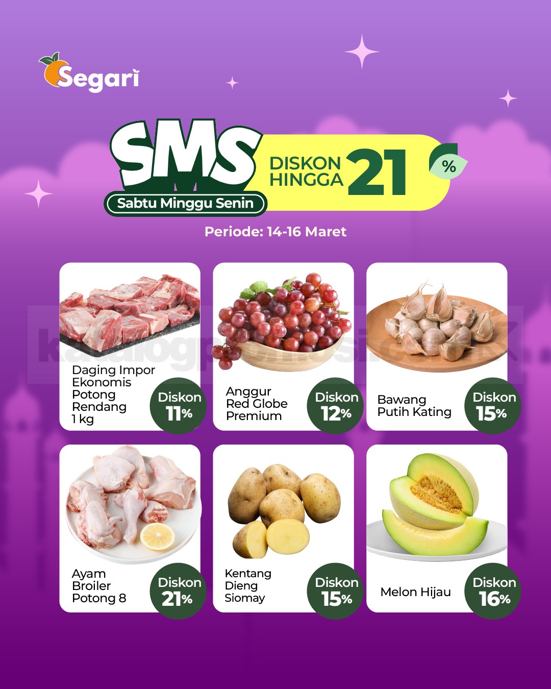 Promo Segari Lebaran Super Hemat Diskon hingga 30% Promo Segari Lebaran Super Hemat Diskon hingga 30% 3
