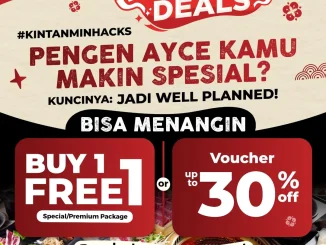 Promo Shaburi Kintan Spin The Deals Buy 1 Get 1 voucher diskon hingga 30 persen melalui Boga App