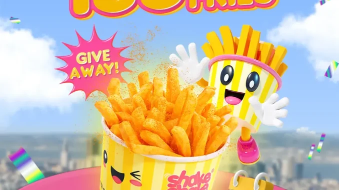 Promo Shake Shake in a Tub Grand Opening Gratis 100 Fries di Lippo Plaza Ekalokasari