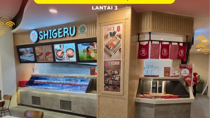 Promo Shigeru Sushi Re-Opening Hanami Sushi Diskon 50% di Pollux Mall Paragon Semarang