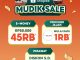 Promo Shopee Mudik Sale E-Money mulai Rp. 45.000 dengan diskon tiket pesawat hingga Rp. 2.000.000