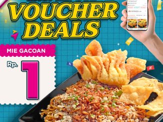Promo ShopeeFood Deals Mie Gacoan Rp. 1 voucher live streaming 26 Maret 2026