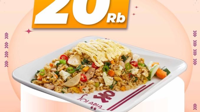 Promo Solaria Panin Bank Diskon Rp. 20.000 untuk dine in akhir pekan dengan kartu kredit Panin