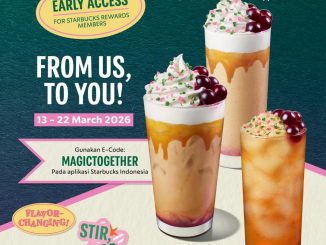 Promo Starbucks x Harry Potter Beli 1 Gratis 1 minuman Honeydukes Bursting Bonbons Series di Starbucks Indonesia