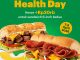 Promo Subway World Health Day Sandwich Kedua Rp. 20.000 dapat 2 sandwich